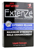 Extenze™ 30ct Box Extended Release Male Enhancement Gelcap